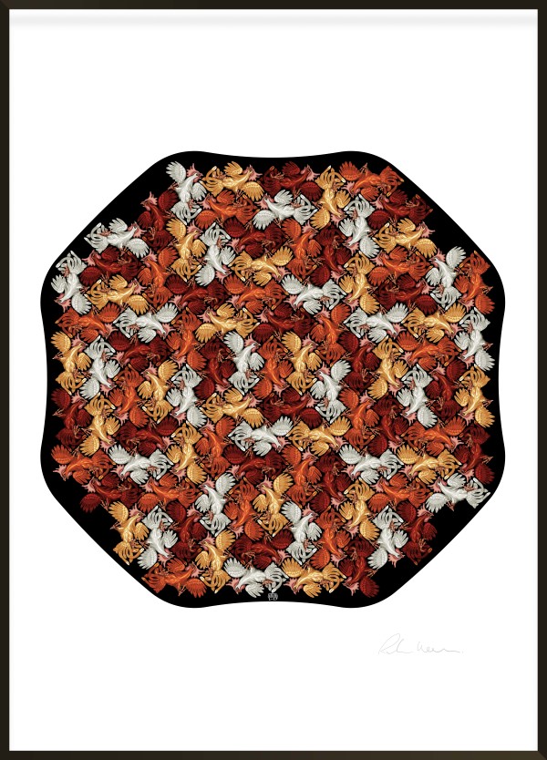 Fire Rooster I 3/8 by Richard Hassell